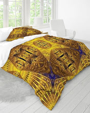 Afbeelding in Gallery-weergave laden, Lapiz Gold 2 King Duvet Cover Set
