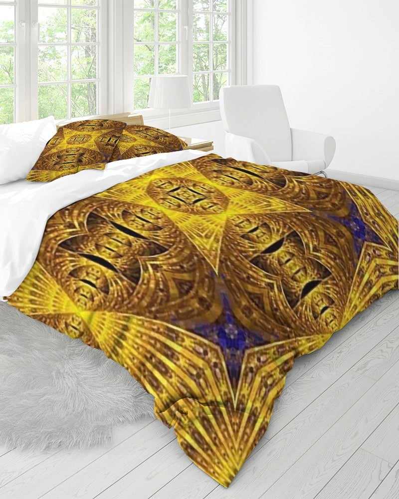 Lapiz Gold 2 King Duvet Cover Set