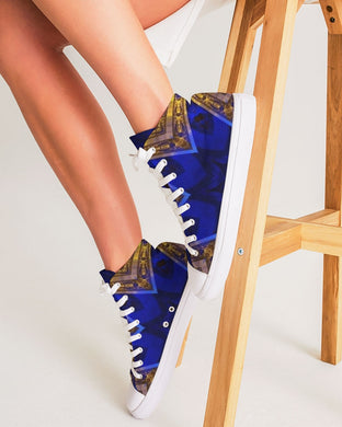 Lapiz Gold 1 Women's Hightop Canvas Shoe