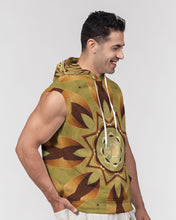 Afbeelding in Gallery-weergave laden, Wood Gold 1 Men&#39;s Premium Heavyweight Sleeveless Hoodie
