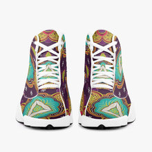 Afbeelding in Gallery-weergave laden, 243. High-Top Leather Basketball Sneakers - White