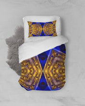 Afbeelding in Gallery-weergave laden, Lapiz Gold 1 Twin Duvet Cover Set