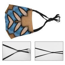 Afbeelding in Gallery-weergave laden, Blue Sand Face Mouth Mask