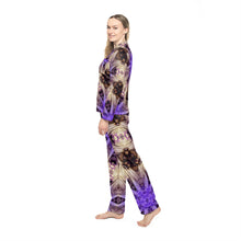 Afbeelding in Gallery-weergave laden, Women&#39;s Satin Pajamas (AOP)