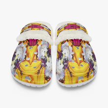 Indlæs billede til gallerivisning 475. Lined All Over Printed Clogs