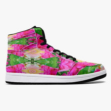 Indlæs billede til gallerivisning 209. High-Top Leather Sneakers - White / Black