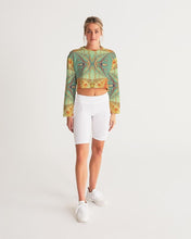 Carica l&#39;immagine nel visualizzatore di Gallery, ostara24 Women&#39;s Cropped Sweatshirt