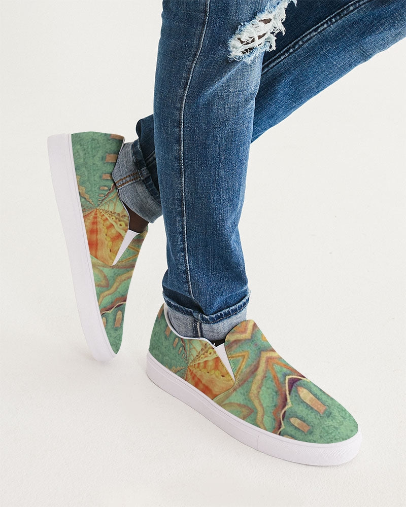 ostara24 Men's Slip-On Canvas Shoe