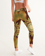 Afbeelding in Gallery-weergave laden, Wood Gold 1 Women&#39;s Yoga Pants