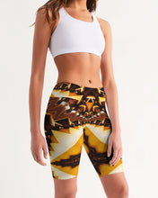 Afbeelding in Gallery-weergave laden, Melange 1 Women&#39;s Mid-Rise Bike Shorts