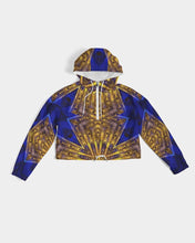 Afbeelding in Gallery-weergave laden, Lapiz Gold 1 Women&#39;s Cropped Windbreaker