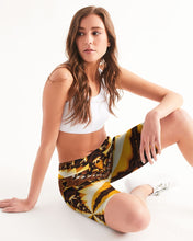 Afbeelding in Gallery-weergave laden, Melange 1 Women&#39;s Mid-Rise Bike Shorts