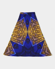 Afbeelding in Gallery-weergave laden, Lapiz Gold 1 Women&#39;s A-Line Midi Skirt