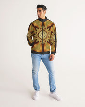 Afbeelding in Gallery-weergave laden, Wood Gold 1 Men&#39;s Stripe-Sleeve Track Jacket