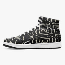 Afbeelding in Gallery-weergave laden, 209. High-Top Leather Sneakers - White / Black