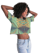 Carica l&#39;immagine nel visualizzatore di Gallery, ostara25 Women&#39;s Lounge Cropped Tee