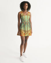 Load image into Gallery viewer, ostara24 Women&#39;s Scoop Neck Skater Dress