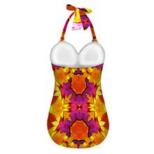 Afbeelding in Gallery-weergave laden, Fiera 1 Women&#39;s Halterneck One Piece Swimsuit