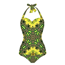 Afbeelding in Gallery-weergave laden, Ganjija 5 Women&#39;s Halterneck One Piece Swimsuit