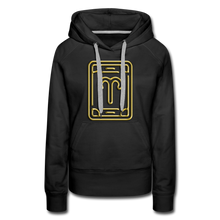 Carica l&#39;immagine nel visualizzatore di Gallery, Aries 1 Women’s Premium Hoodie - black
