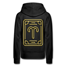 Carica l&#39;immagine nel visualizzatore di Gallery, Aries 1 Women’s Premium Hoodie - black