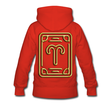 Aries 1 Women’s Premium Hoodie - red