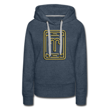 Carica l&#39;immagine nel visualizzatore di Gallery, Aries 1 Women’s Premium Hoodie - heather denim