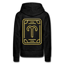 Carica l&#39;immagine nel visualizzatore di Gallery, Aries 1 Women’s Premium Hoodie - charcoal grey