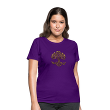 Carica l&#39;immagine nel visualizzatore di Gallery, Celtic Tree Women&#39;s T-Shirt - purple