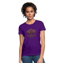 Carica l&#39;immagine nel visualizzatore di Gallery, Celtic Tree Women&#39;s T-Shirt - purple