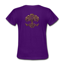 Carica l&#39;immagine nel visualizzatore di Gallery, Celtic Tree Women&#39;s T-Shirt - purple
