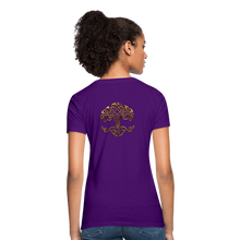 Carica l&#39;immagine nel visualizzatore di Gallery, Celtic Tree Women&#39;s T-Shirt - purple