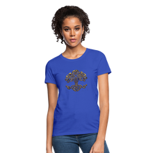 Carica l&#39;immagine nel visualizzatore di Gallery, Celtic Tree Women&#39;s T-Shirt - royal blue