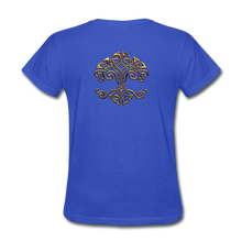 Carica l&#39;immagine nel visualizzatore di Gallery, Celtic Tree Women&#39;s T-Shirt - royal blue