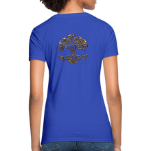 Carica l&#39;immagine nel visualizzatore di Gallery, Celtic Tree Women&#39;s T-Shirt - royal blue