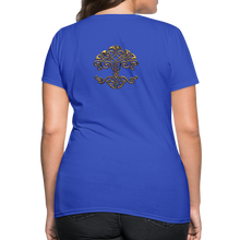 Carica l&#39;immagine nel visualizzatore di Gallery, Celtic Tree Women&#39;s T-Shirt - royal blue