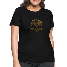 Carica l&#39;immagine nel visualizzatore di Gallery, Celtic Tree Women&#39;s T-Shirt - black