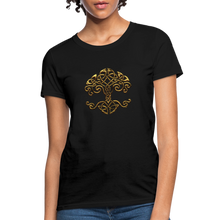 Carica l&#39;immagine nel visualizzatore di Gallery, Celtic Tree Women&#39;s T-Shirt - black