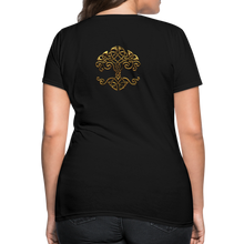 Carica l&#39;immagine nel visualizzatore di Gallery, Celtic Tree Women&#39;s T-Shirt - black