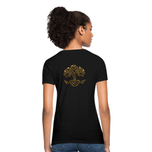 Carica l&#39;immagine nel visualizzatore di Gallery, Celtic Tree Women&#39;s T-Shirt - black