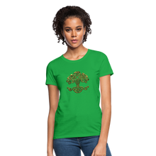 Carica l&#39;immagine nel visualizzatore di Gallery, Celtic Tree Women&#39;s T-Shirt - bright green