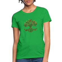 Carica l&#39;immagine nel visualizzatore di Gallery, Celtic Tree Women&#39;s T-Shirt - bright green