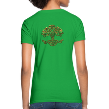Carica l&#39;immagine nel visualizzatore di Gallery, Celtic Tree Women&#39;s T-Shirt - bright green