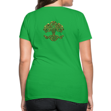 Carica l&#39;immagine nel visualizzatore di Gallery, Celtic Tree Women&#39;s T-Shirt - bright green