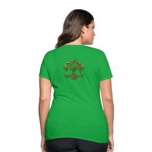 Carica l&#39;immagine nel visualizzatore di Gallery, Celtic Tree Women&#39;s T-Shirt - bright green