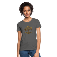 Carica l&#39;immagine nel visualizzatore di Gallery, Celtic Tree Women&#39;s T-Shirt - charcoal