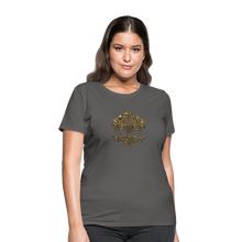 Carica l&#39;immagine nel visualizzatore di Gallery, Celtic Tree Women&#39;s T-Shirt - charcoal