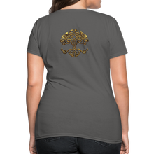 Carica l&#39;immagine nel visualizzatore di Gallery, Celtic Tree Women&#39;s T-Shirt - charcoal