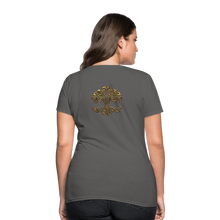 Carica l&#39;immagine nel visualizzatore di Gallery, Celtic Tree Women&#39;s T-Shirt - charcoal