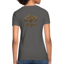 Carica l&#39;immagine nel visualizzatore di Gallery, Celtic Tree Women&#39;s T-Shirt - charcoal